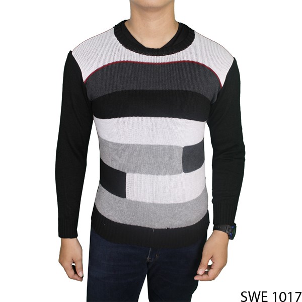 Sweater Pria Rajut Keren Rajut Abu – SWE 1017