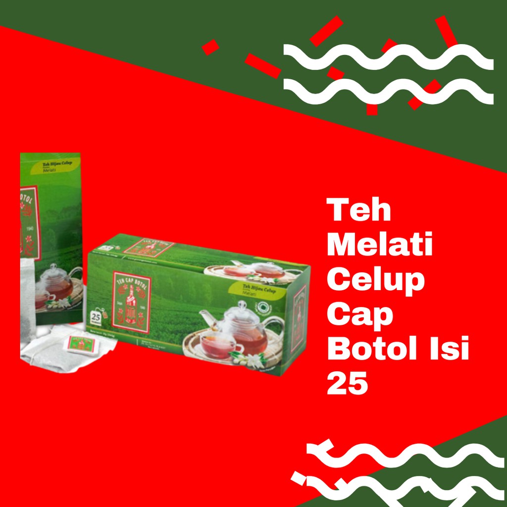 

Teh Melati Celup Cap Botol Hijau Isi 25 Pcs Toko Sembako Petogogan