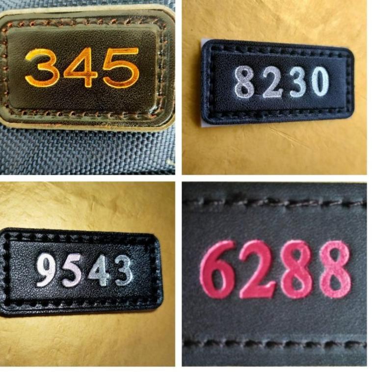 [KODE PRODUK VGMAM5374] Embos Tumi / Tulisan Embos untuk Tas Tumi