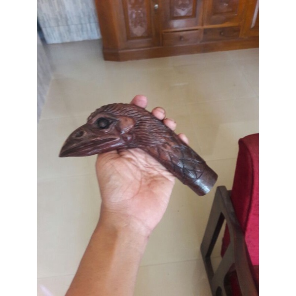 DEDER GAGANG  KAYU GALIH ASEM UKIR BURUNG