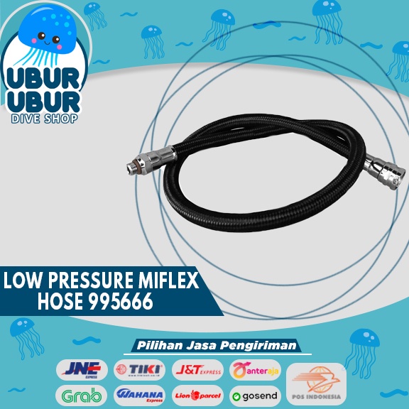 Low Pressure HOSE AMSCUD MIFLEX 68CM BLACK