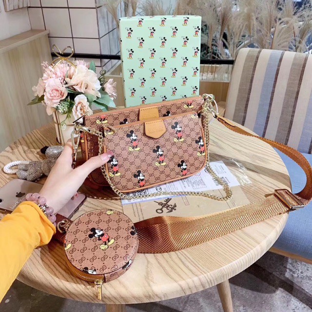 Gucci pochette 3in1 mickey mouse