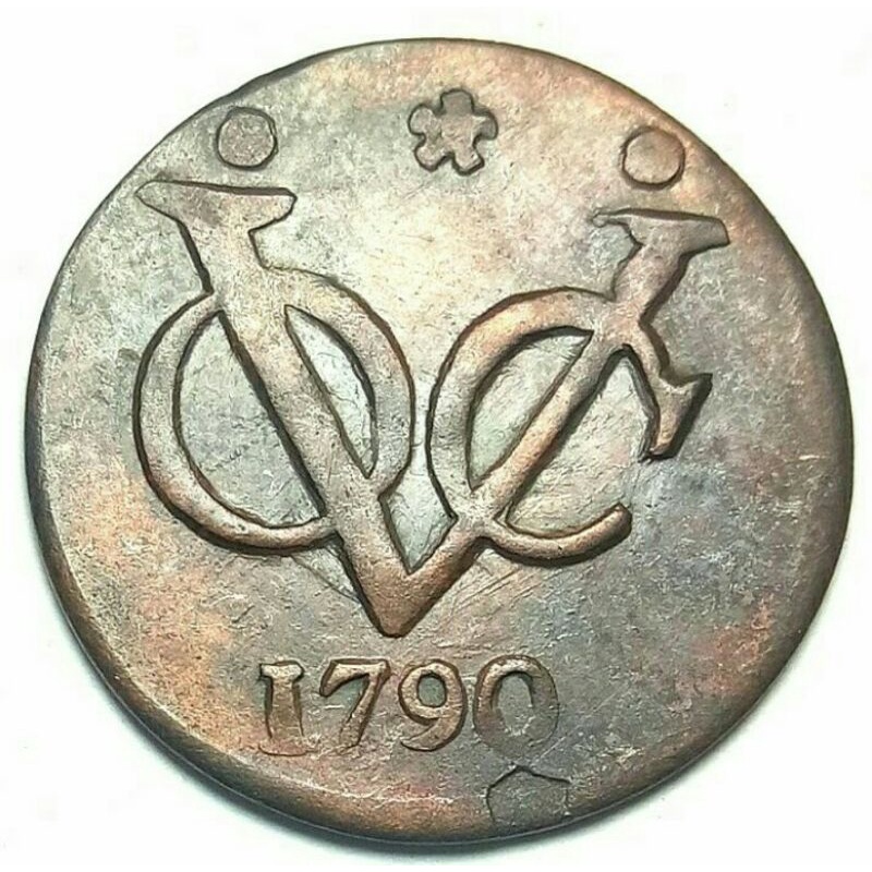 Koleksi koin Kuno Voc Tahun 1790 Provinsi West Friesland