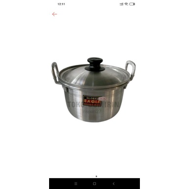 [ ⭐⭐⭐⭐⭐ ] Panci aluminium tebal TL eagle 45/40/35/16/18/20/22/24/26/28/30/33 cm