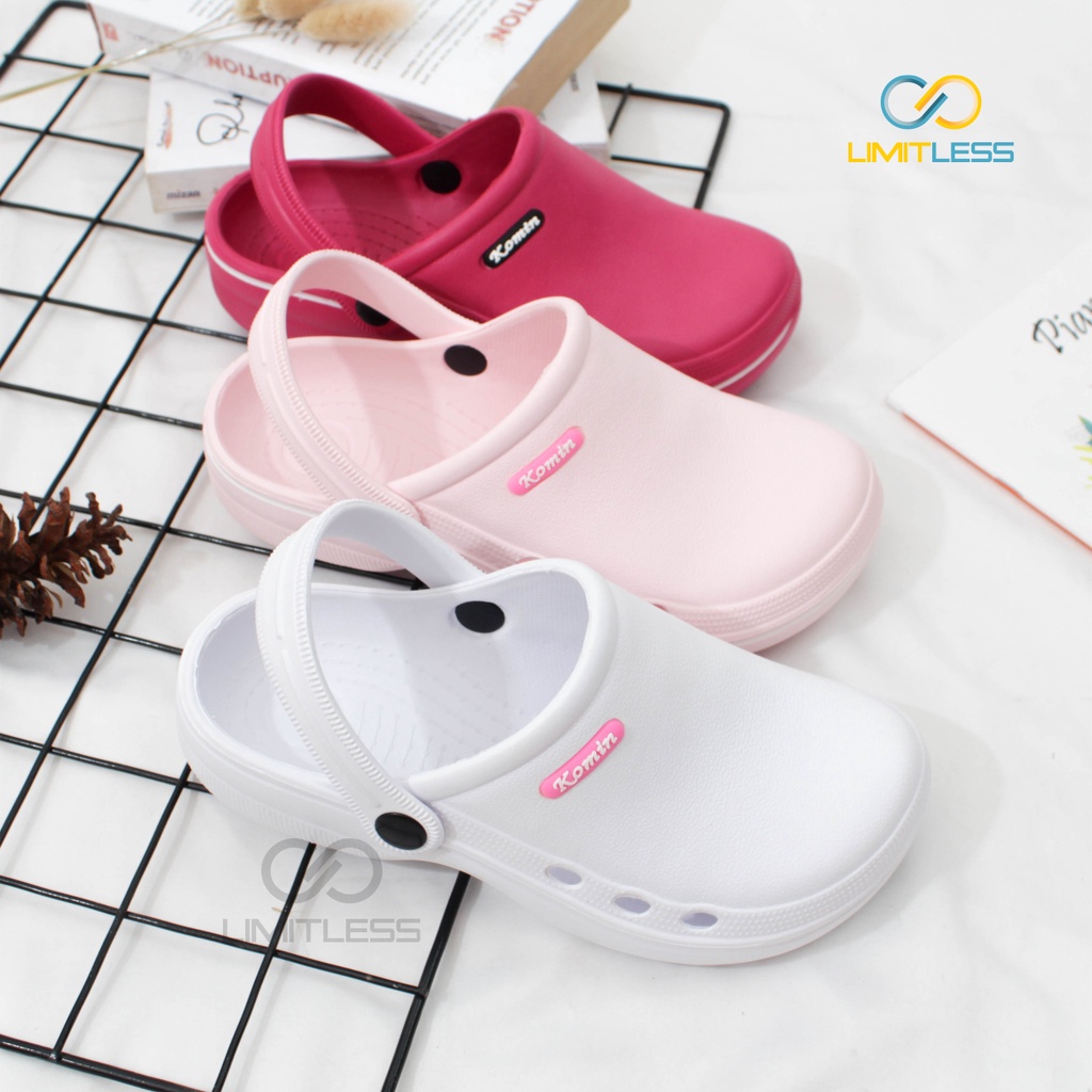 Zerolimit - Sandal Baim Wanita Kekinian Sandal Slip On Wanita Casual Sendal Rumahan Slop Cewek Nyaman Terbaru