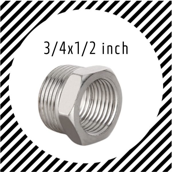 Verlop Ring 3/4&quot; x 1/2&quot; Vlok Flugring - Vokring - Sok Drat Luar Dalam 1/2 x 3/4 stainless