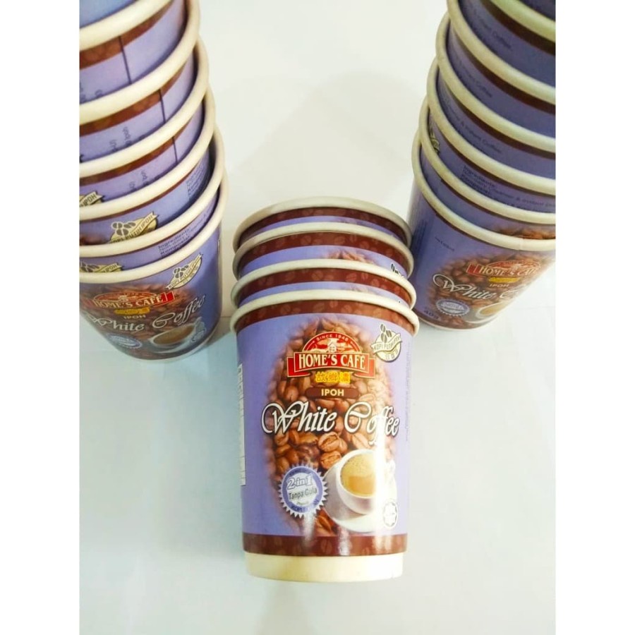 

Gelas Kopi Paper Cup Gelas Kertas Printing 8 Oz Tanpa Tutup Isi 25 pcs