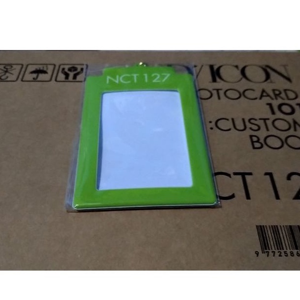 Photocard (PC) Holder Keyring Dicon NCT 127 & Box only dicon nct 127