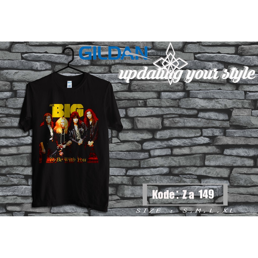 kaos mr big original gildan za149b