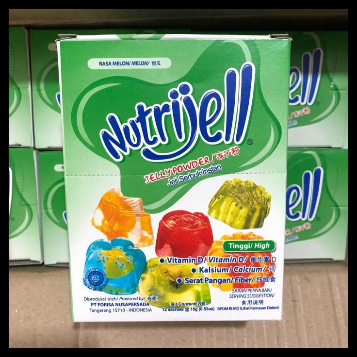 

TERBARUU!! Nutrijell Melon 15 gr per box isi 12 pcs TERLARIS