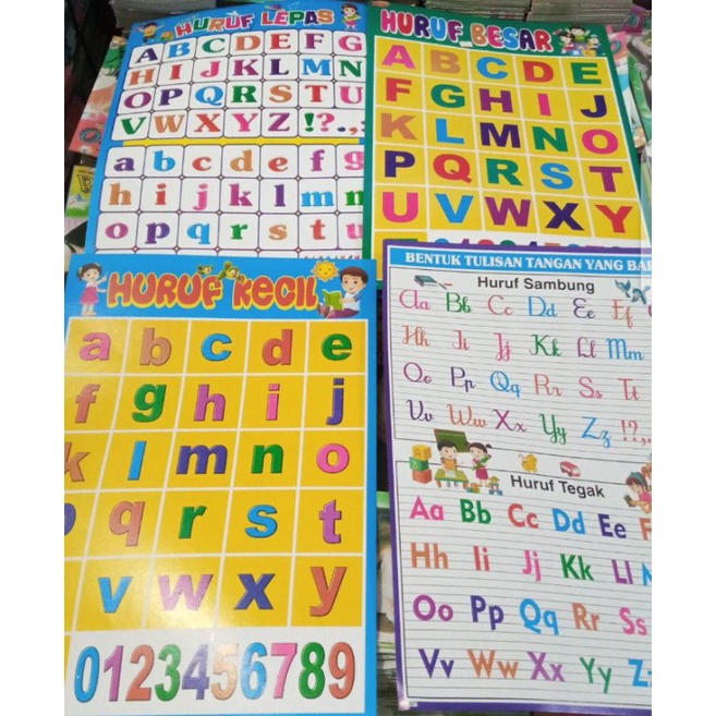 POSTER HURUF