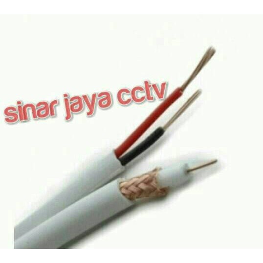 KABEL CCTV COXIAL RG59/RG6 KHUSUS CCTV 30M(TGGL PAKE AJA)