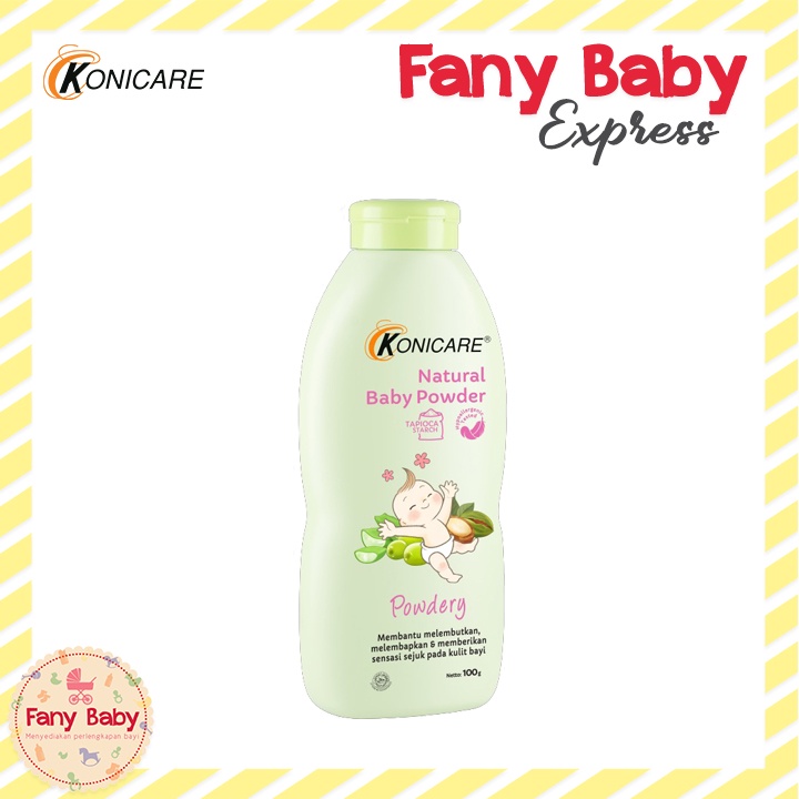 KONICARE NATURAL BABY POWDER [BEST SELLER] 100 - 200 GR