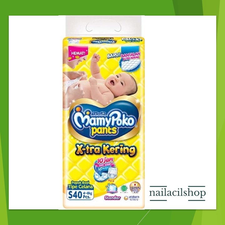 MamyPoko Pants XTra Kering Size S 40