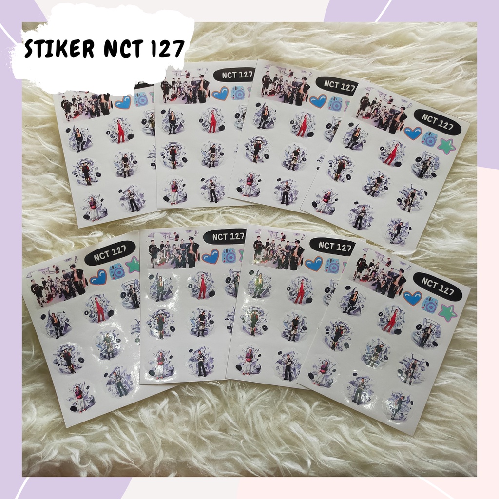 Stiker NCT 127 all member