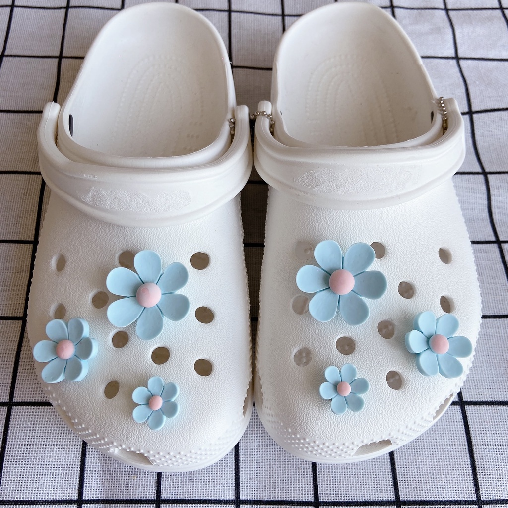 Crocs Charms Aksesoris Sepatu Desain Bunga Matahari Crocs Jibbitz Untuk Hadiah Anak Laki-Laki Dan Perempuan