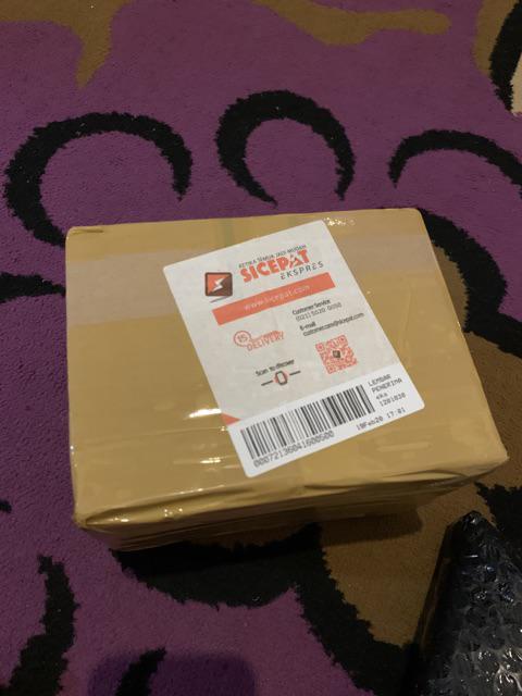 Spon Fancy Segi Coklat