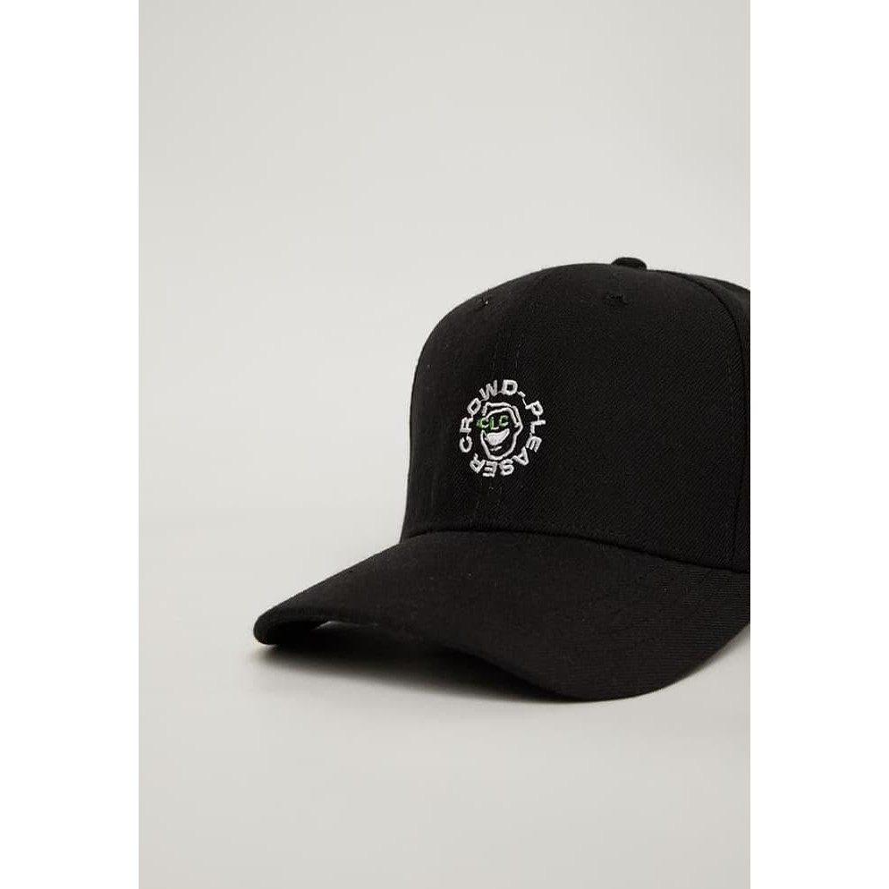 Barang Berkualitas Topi Baseball Premium Capslock Club - CROWD PELASER BLACK MEN MURAH