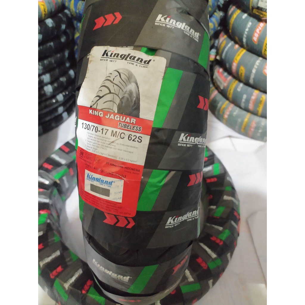 TERLARIS Ban luar 130/70-17 TUBELESS KINGLAND(SNI)