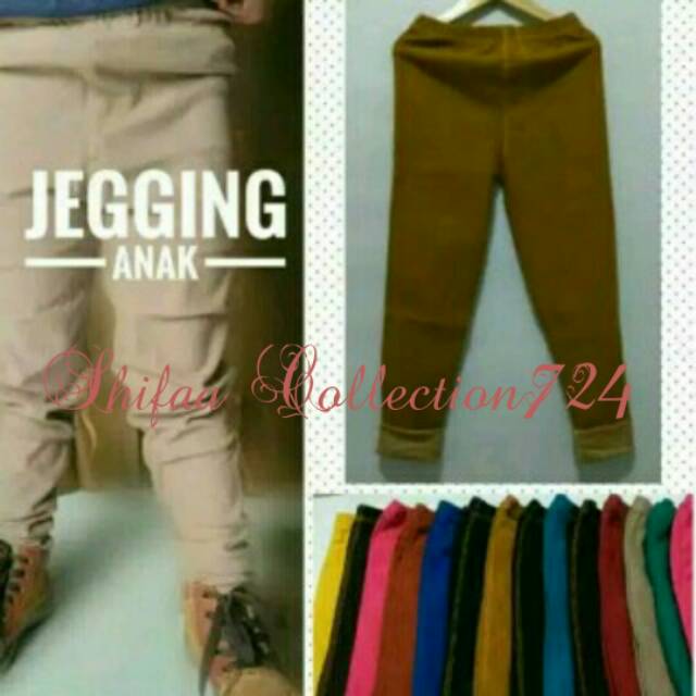 Leggings polos anak&quot; ukuran S,M,L (LGa)