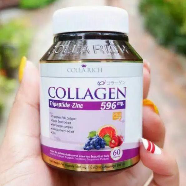 D5H6 Collagen Collarich Pil Whitening Pil Pemutih Kulit NAC