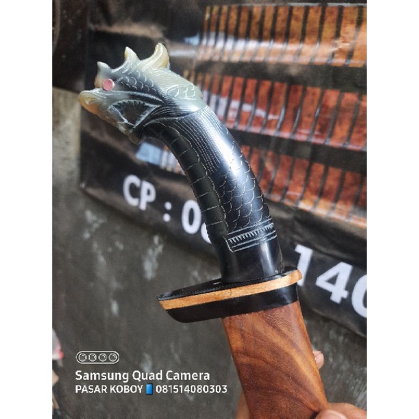 bohler K340 issodur handle tanduk ukir siap pakai qurban sunnah