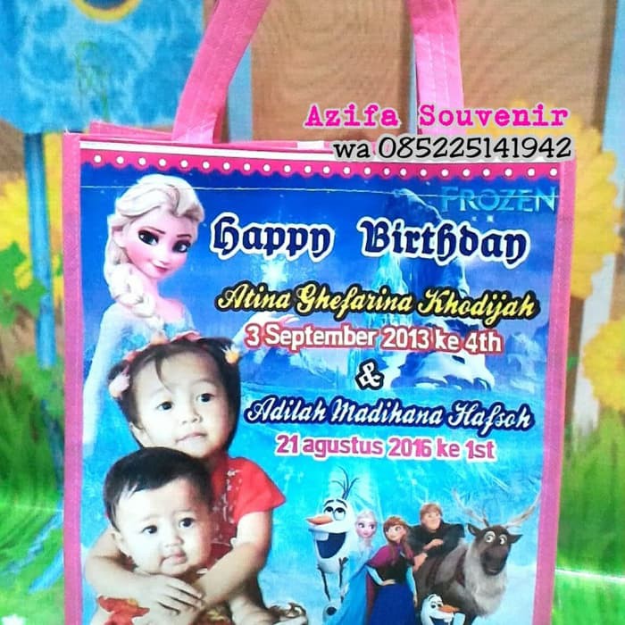

Goodie Bag Tas Undangan Souvenir Kado hadiah Ulang tahun & Ultah