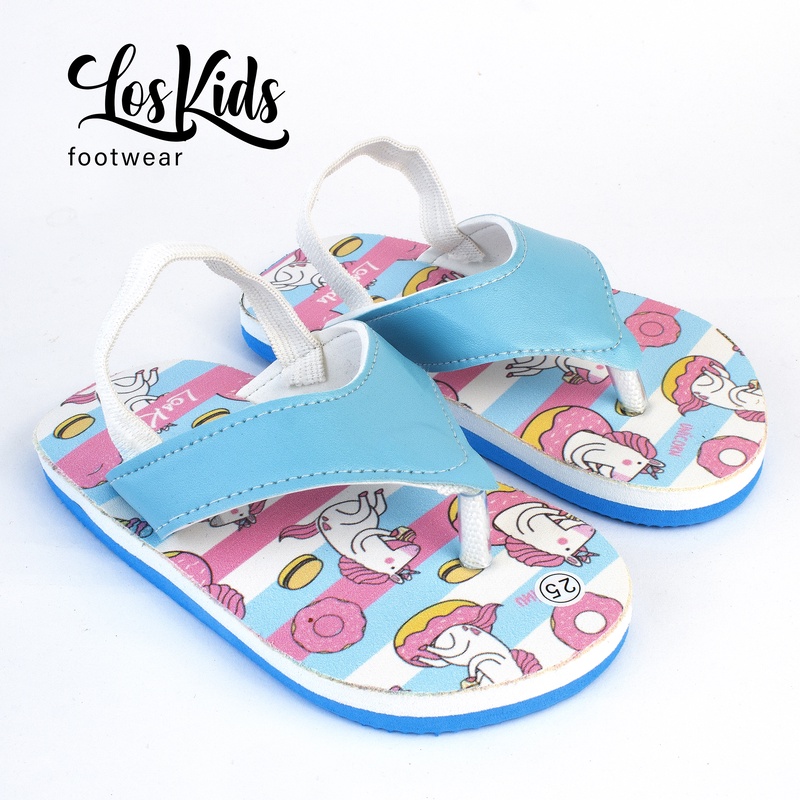 [ LosKids ] Sandal Jepit Anak Perempuan Sendal Unicorn Cewek Balita Kids Slippers