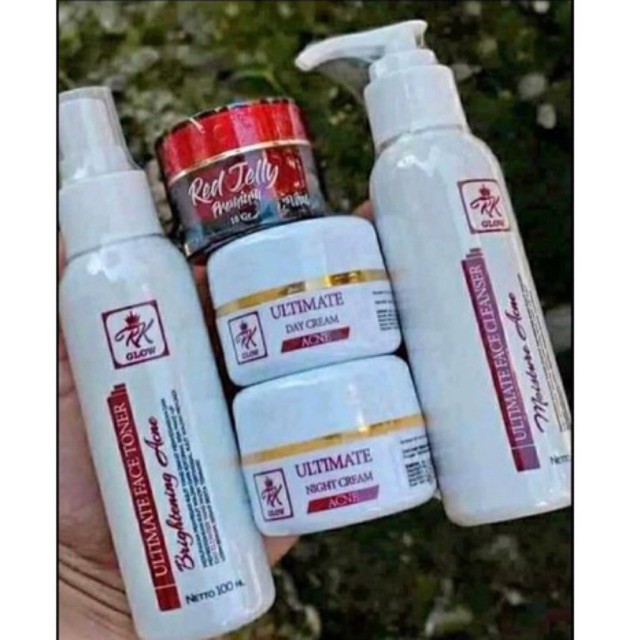 SKINCARE RK GLOW ACNE & PREMIUM HALAL BPOM