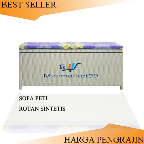 Sofa Peti Rotan Sintetis
