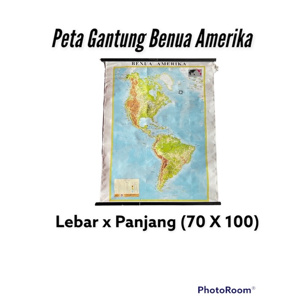 

Peta Gantung Benua Amerika Ukuran 70x100 Cm