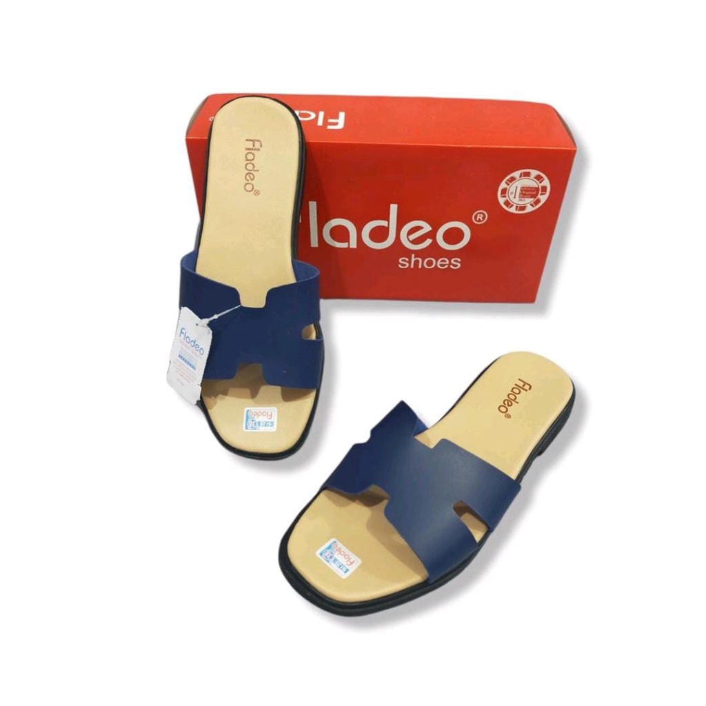 Sandal wanita terbaru / Sandal Fladeo / sandal flat / sandal flat wanita / Slip Sandal