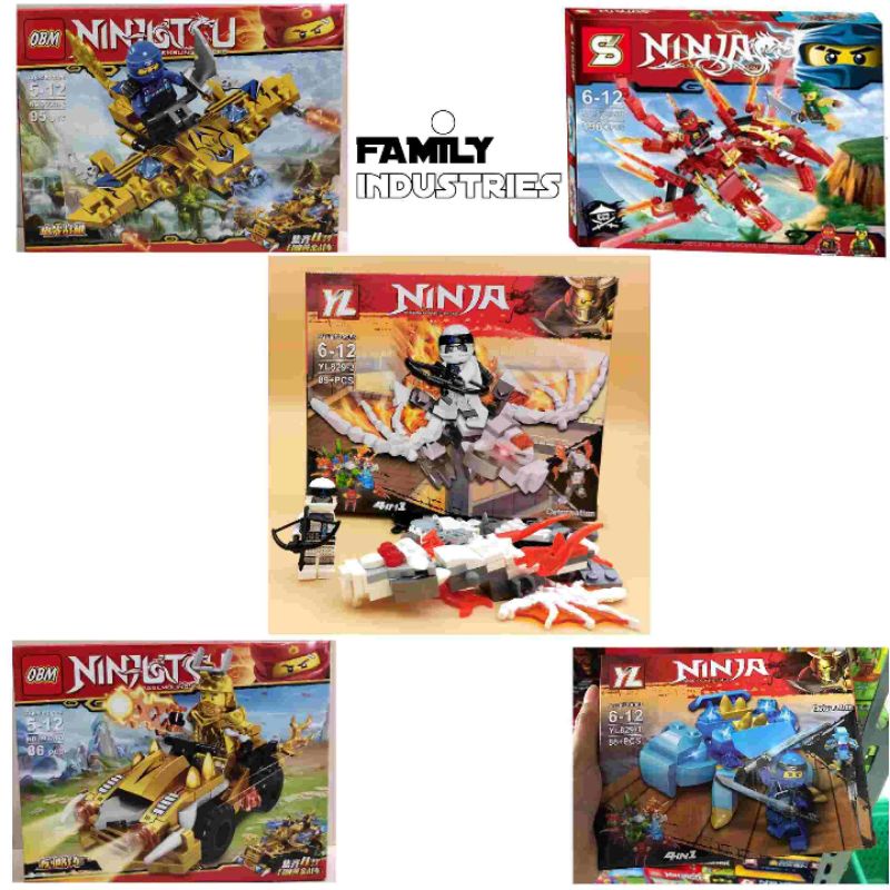 MAINAN LEGO NINJUTSU/MAINAN LEGO ISI BANYAK/MAINAN EDUKASI ANAK/LEGO NINJA