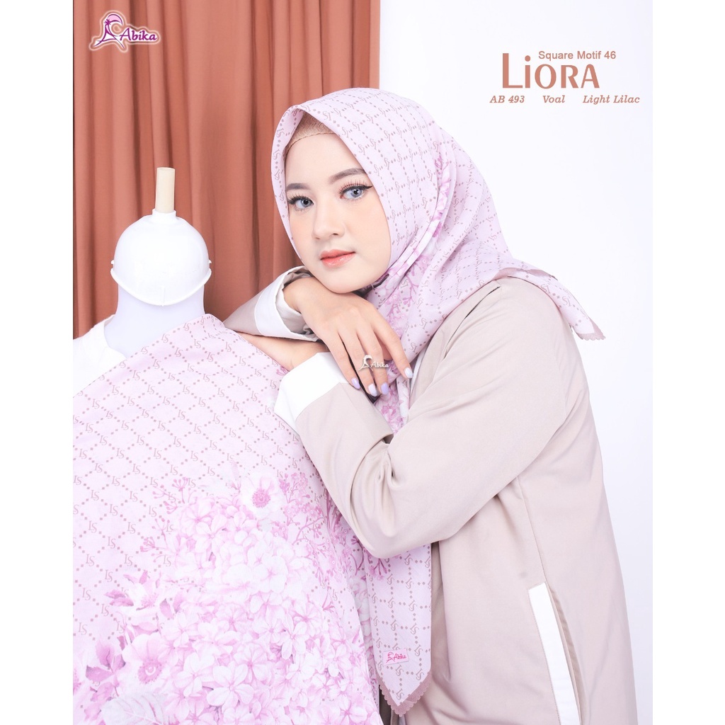 AB 493 LIORA SQUARE MOTIF 46 segi empat abika