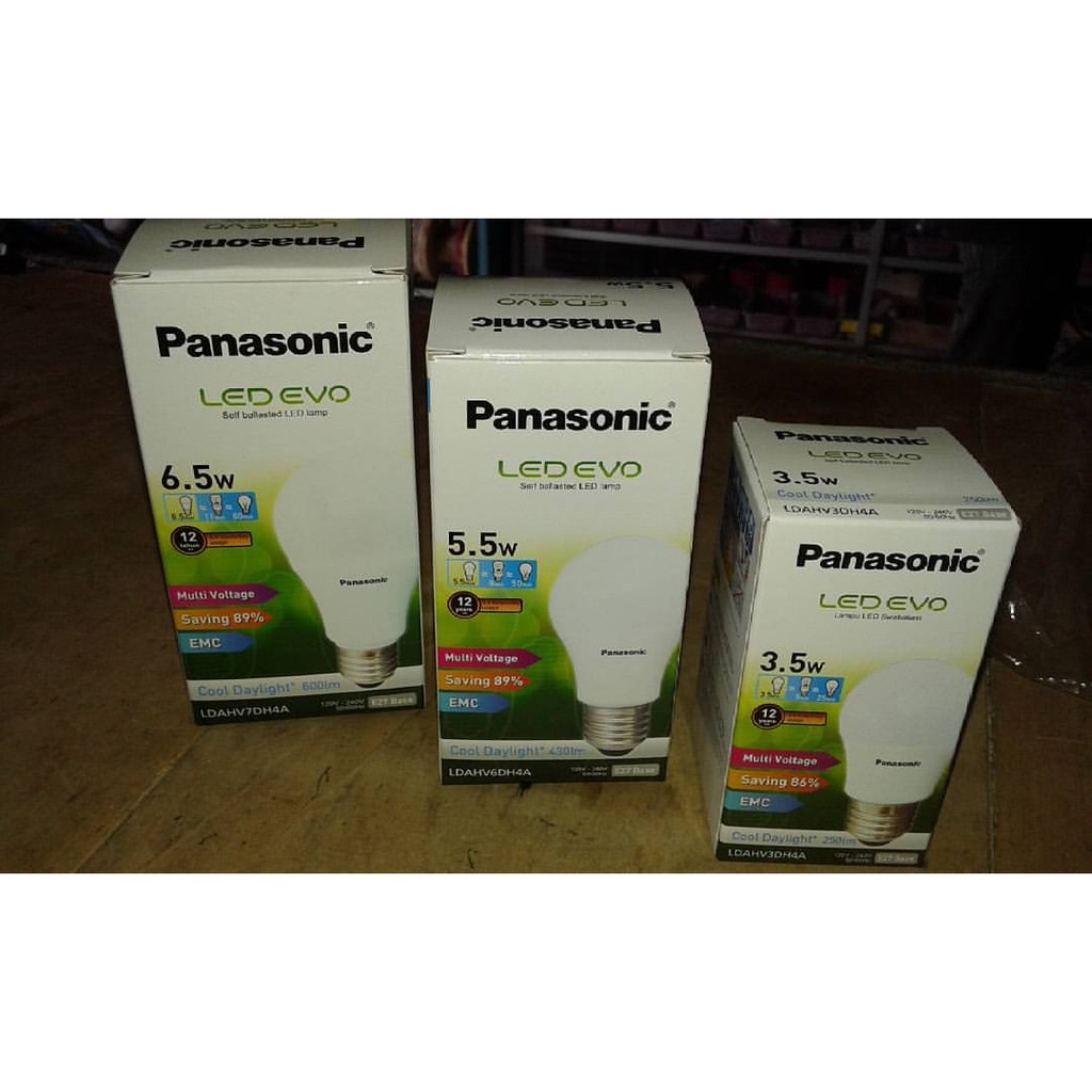 lampu led panasonic 5.5 watt