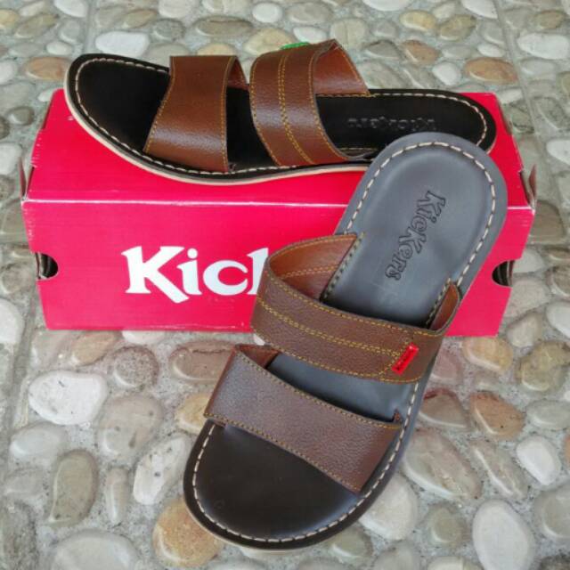 sandal kulit kickers