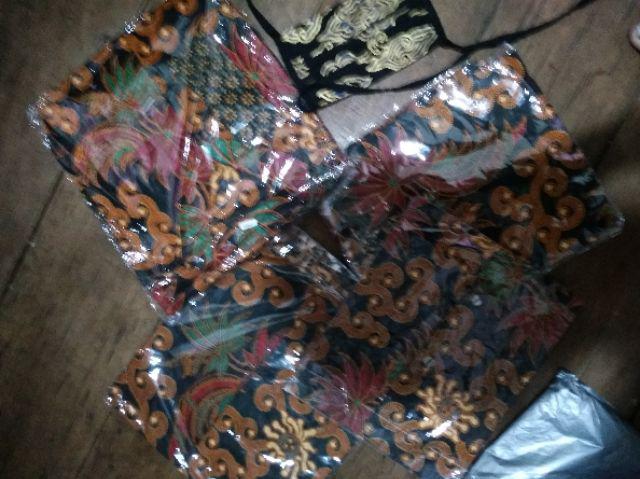 Couple Batik Keluarga Sarimbit Gamis Keluarga Set Ayah Ibu&anak