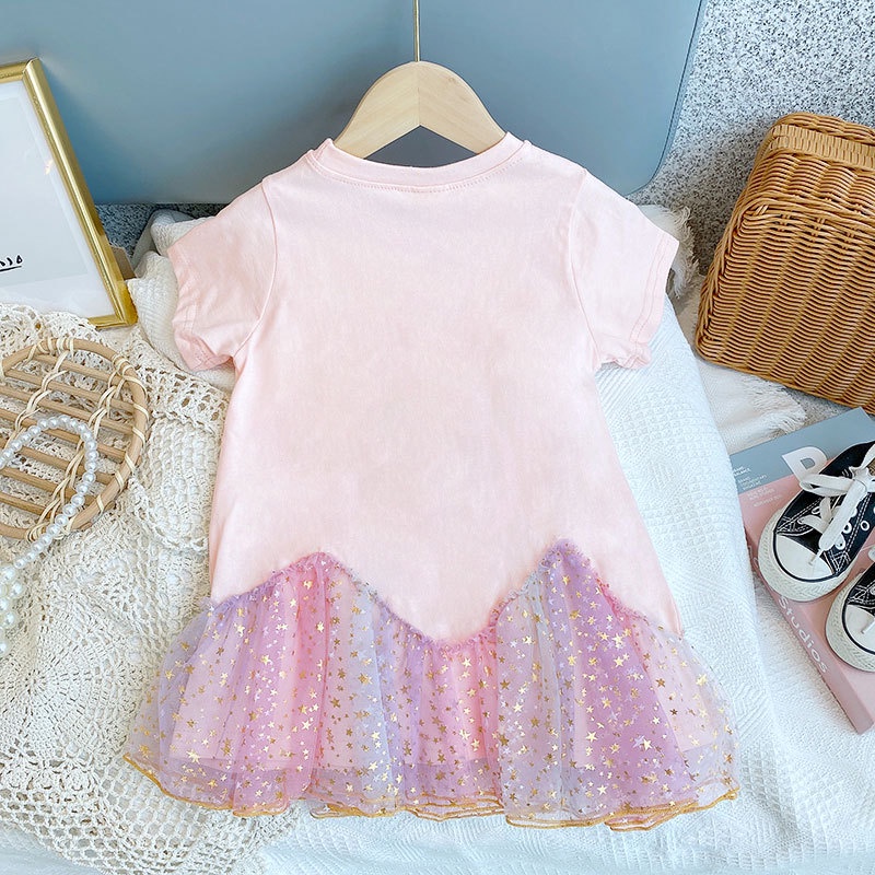 [PRINCESS KESLI] 1-7tahun StellaLou Dress pesta anak perempuan import  Bayi Perempuan Princess Dress/baju anak/rok/gaun anak