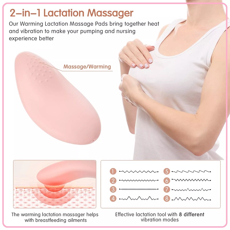 Kinmade Boob Saver 2in1 Lactation Massager | Alat Pijat Pelancar ASI