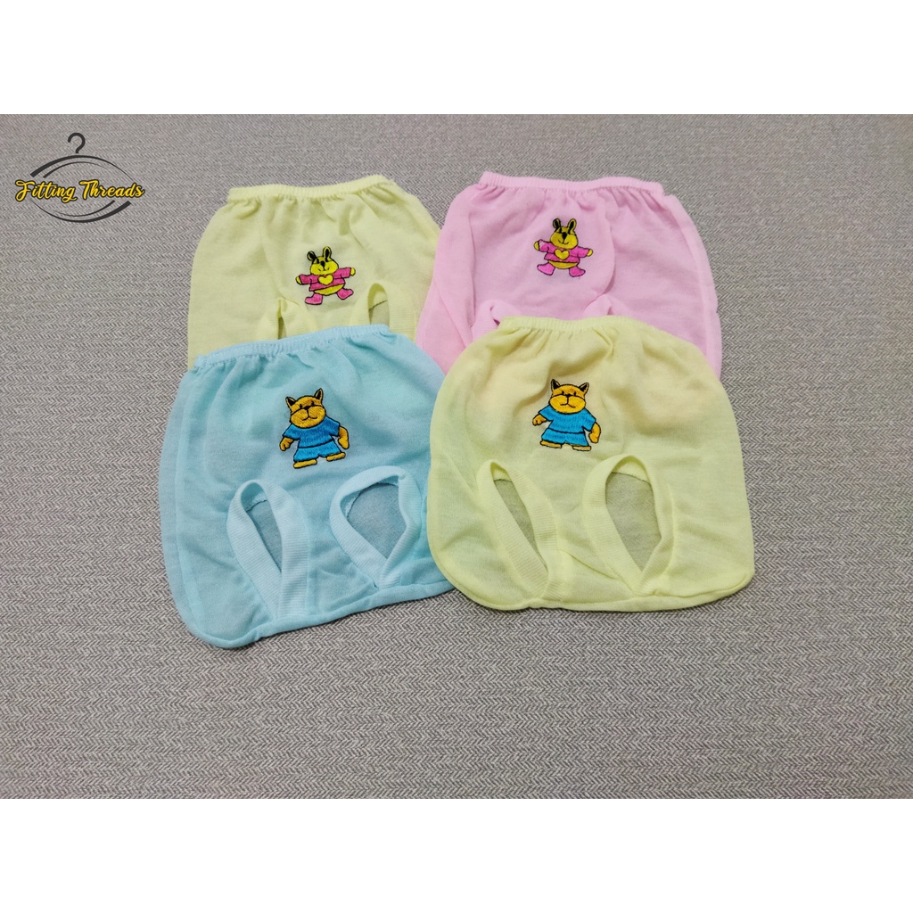 Celana Pop Bayi Kotak Dus Isi 12 / Celana Kacamata Newborn Cinta / Celana Pendek Bayi SNI / Kado Lahiran