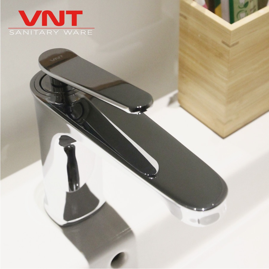 Kran Wastafel Hot &amp; Cold Keran Air Minimalis Brass Chrome Basin Faucet