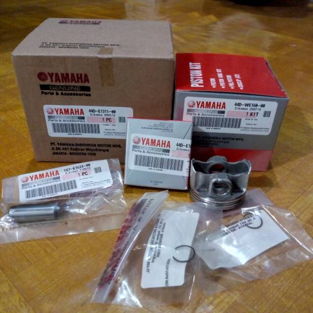 BLOK SEHER DAN PISTON RING KIT XEON KARBURATOR ORIGINAL YAMAHA GENUINE PART