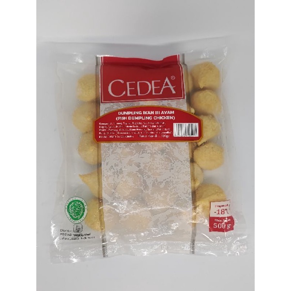 

Cedea Dumpling Ikan isi Ayam 500gr