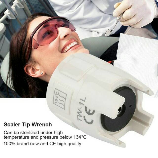 Alice dental pembuka kunci tip scaler mata scaller ultrasonic scalling skeling scaling putaran