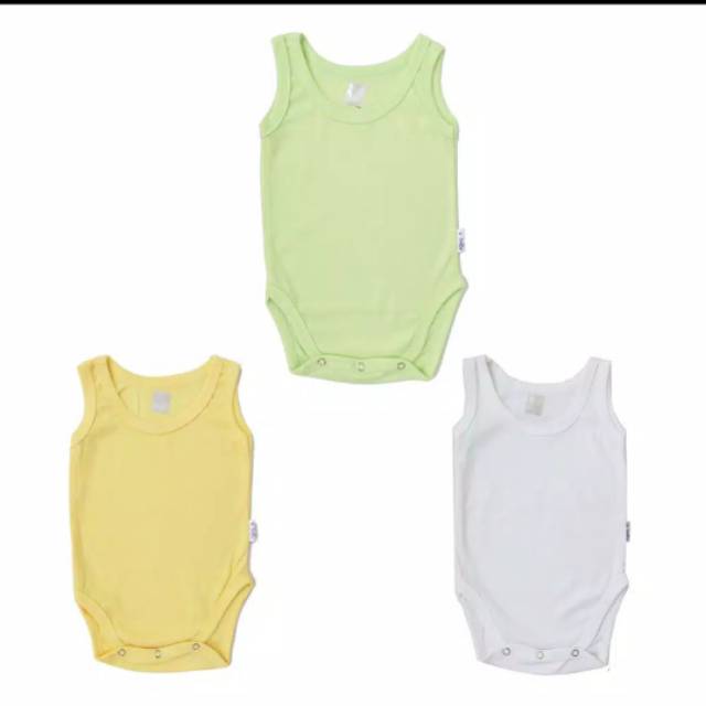 Kazel 3pcs Tanktop Jumper/ Singlet Jumper Bayi