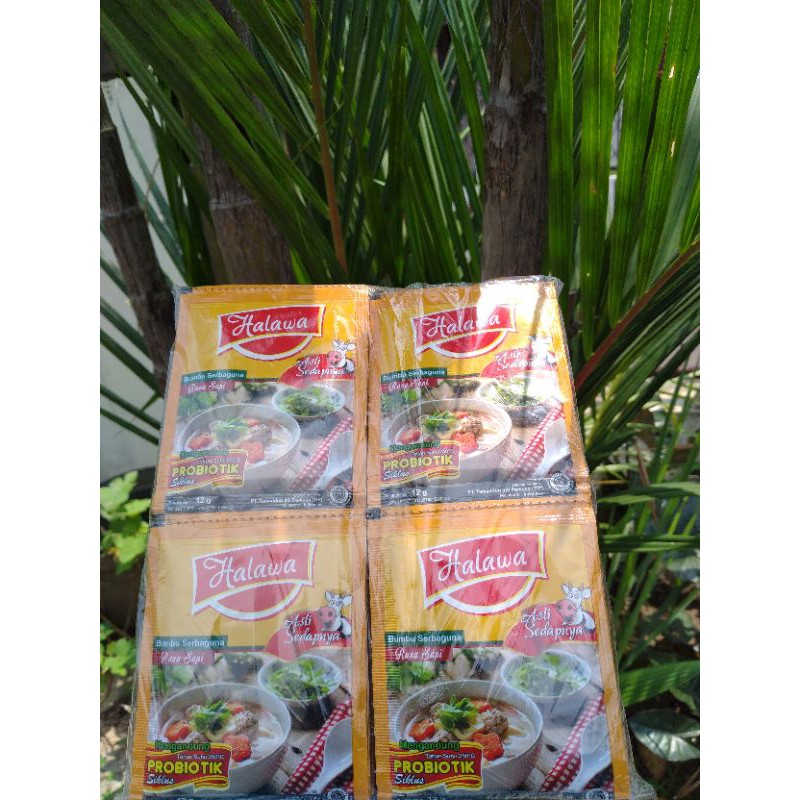 

Halawa Bumbu Probiotik 24 sachet