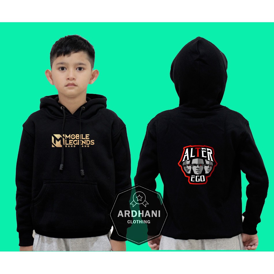 JAKET SWEATER HOODIE ANAK ALTER EGO