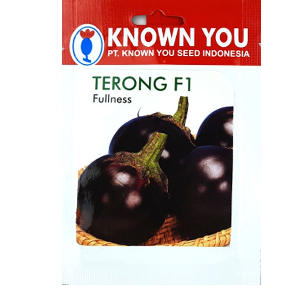 COD Known You Seed - Benih Terong Ungu Bulat FULLNESS F1