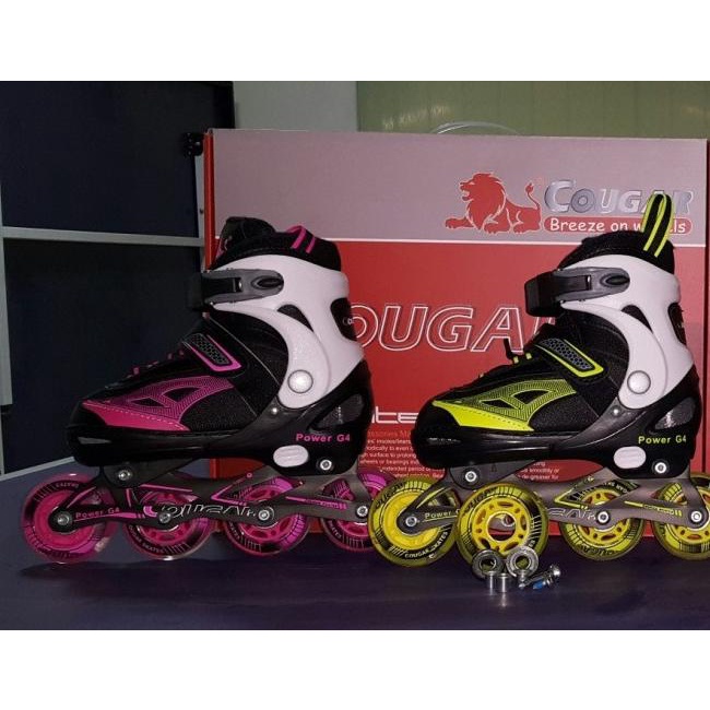 Sepatu Roda Adjustable Cougar Power G4 / Sepatu Roda Anak dan Dewasa