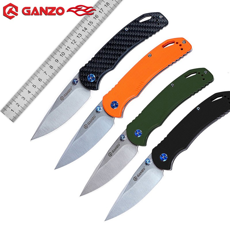 Ganzo G7531 440C Blade Folding knife G10 Handle Hunting Survival Tactical Military Firebird